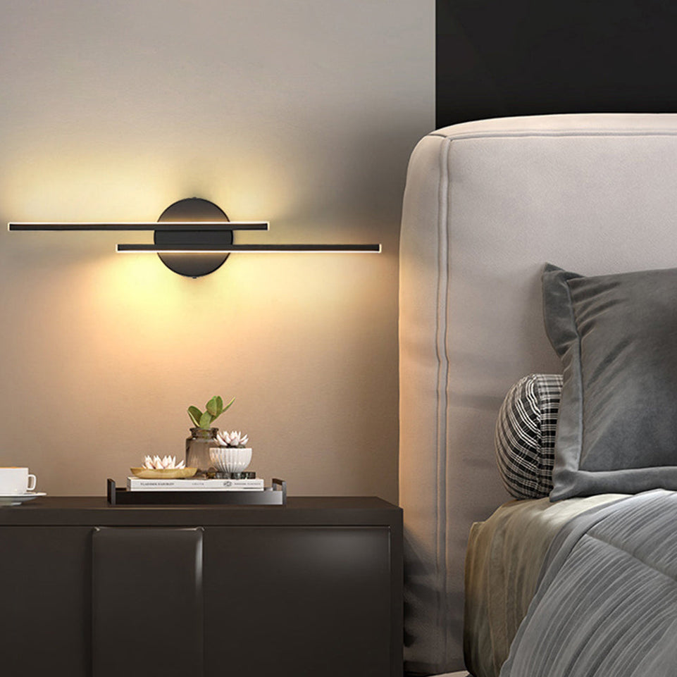 Aplique Hierro LED Moderno Negro