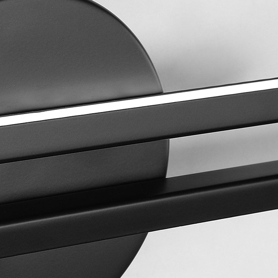 Aplique Hierro LED Moderno Negro