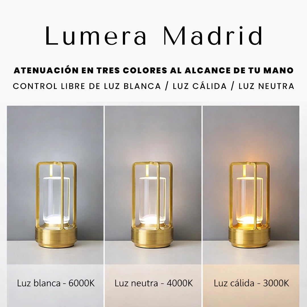 Lámpara de Cristal LED Lumera