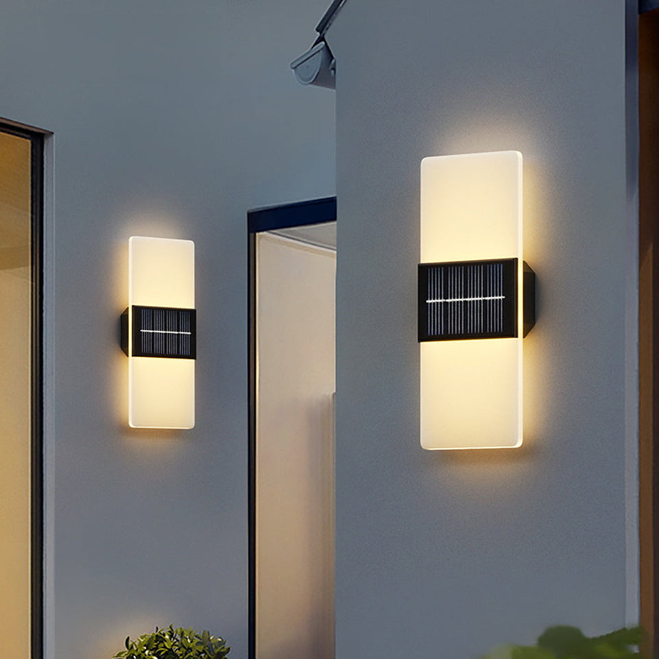 Luminaria Solar LED Exterior Impermeable