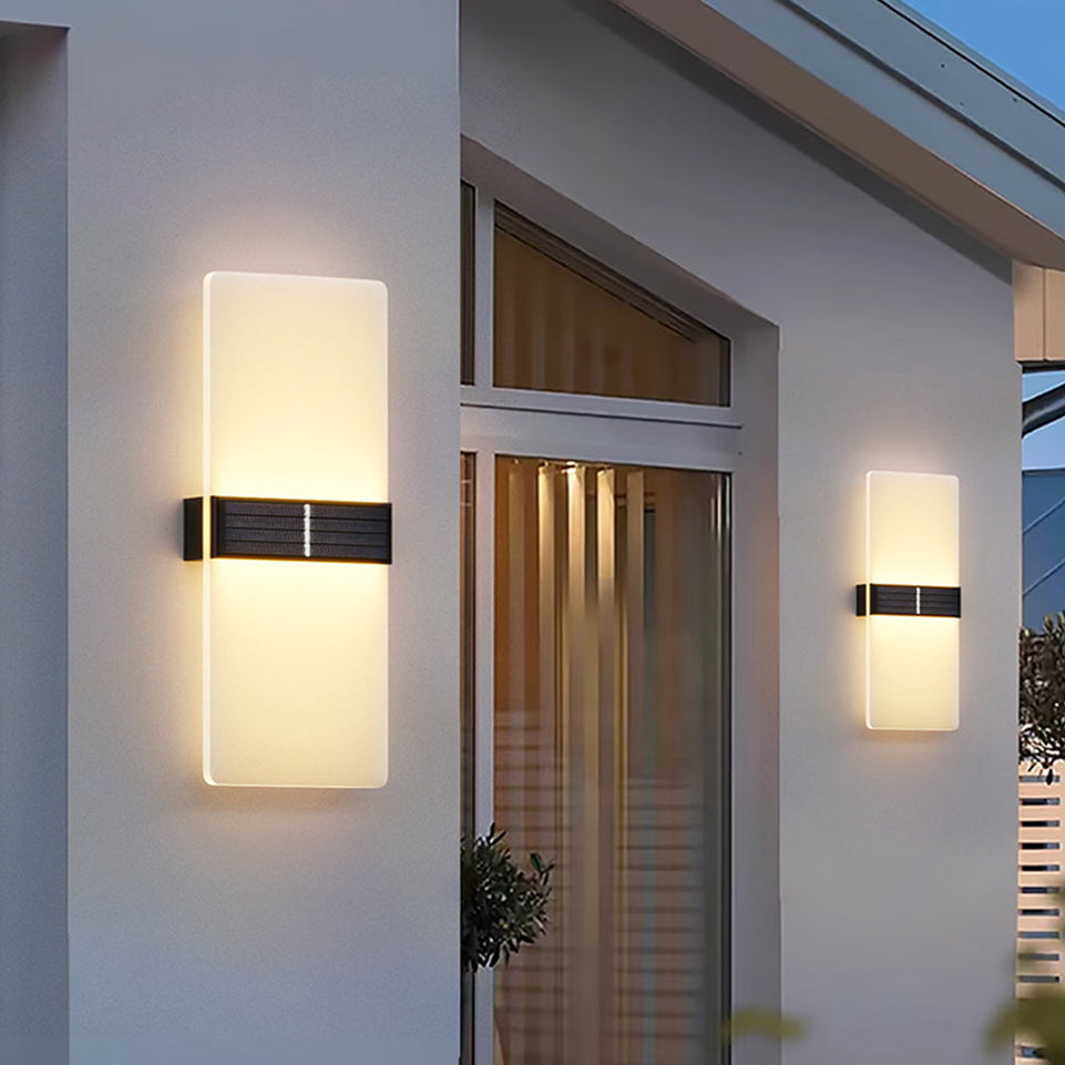 Luminaria Solar LED Exterior Impermeable