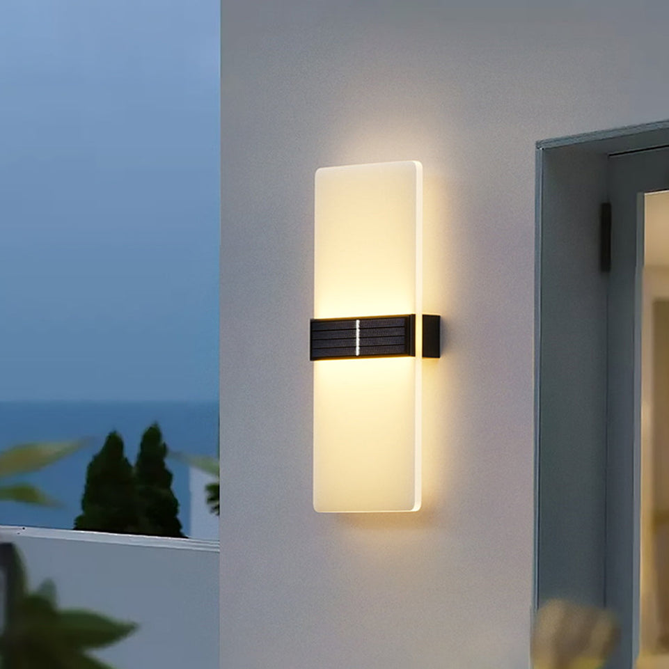 Luminaria Solar LED Exterior Impermeable