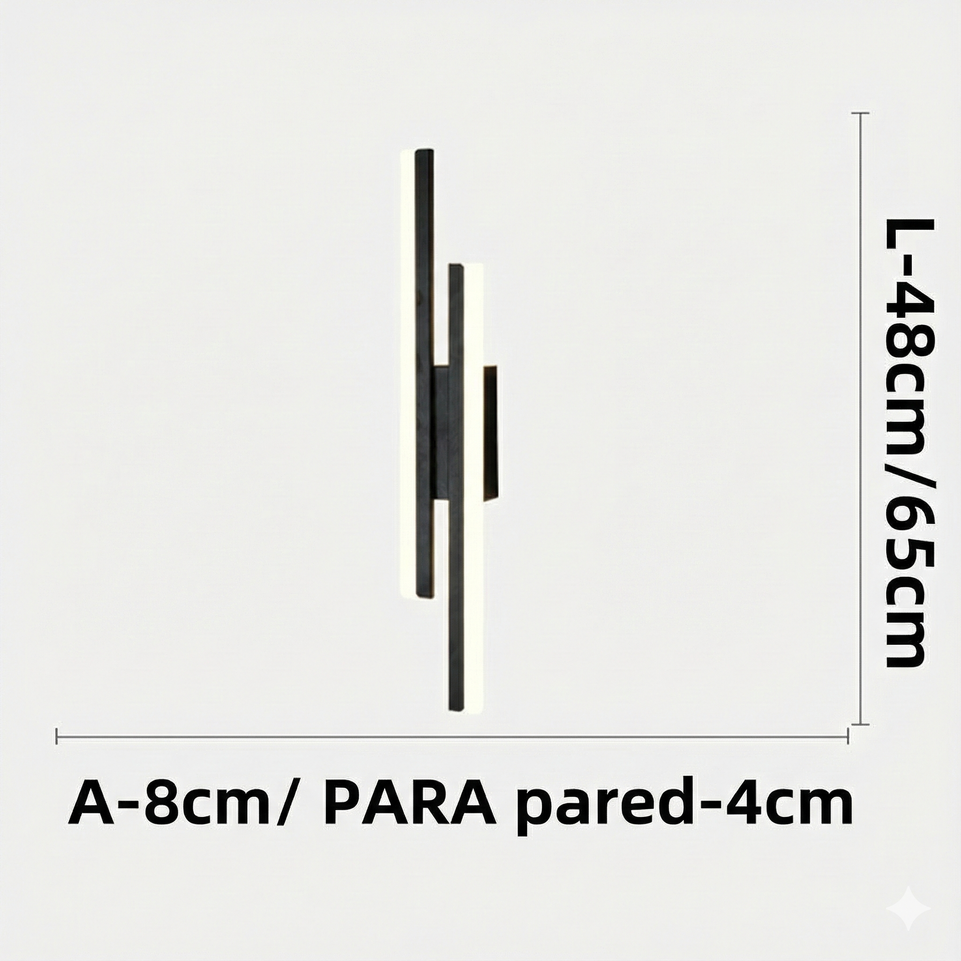 Lámpara de Pared Acrílica LED