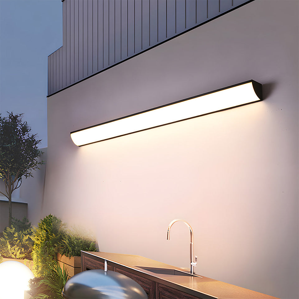 Luminaria Exterior LED Impermeable Minimalista