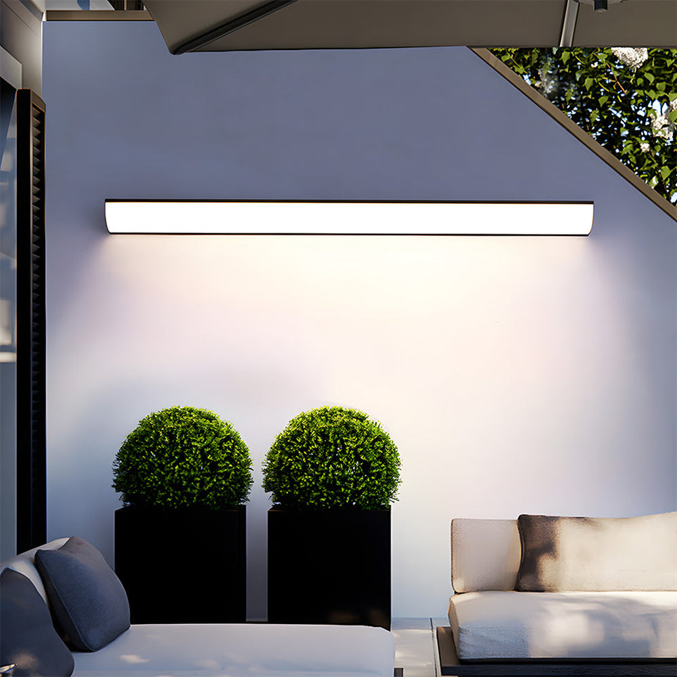 Luminaria Exterior LED Impermeable Minimalista
