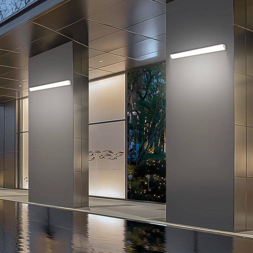 Luminaria Exterior LED Impermeable Minimalista