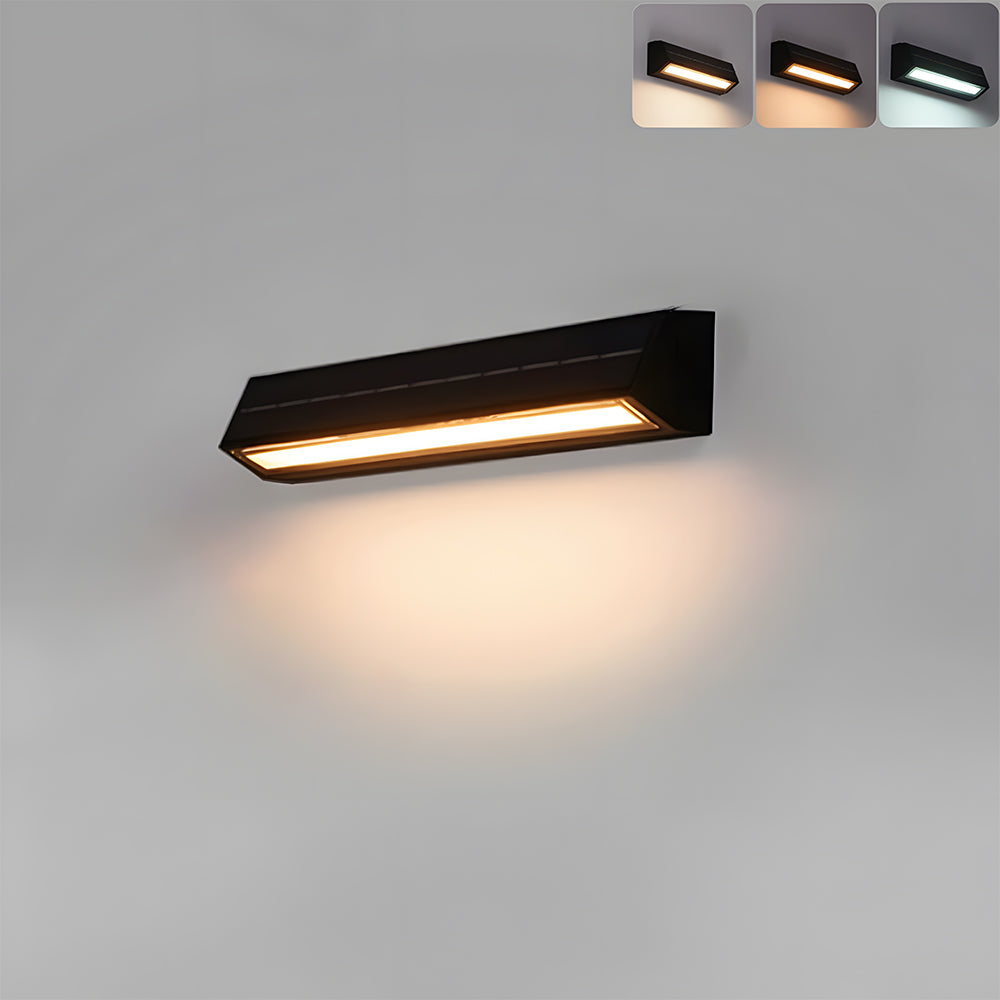 Luminaria Solar Exterior Acrílica IP65