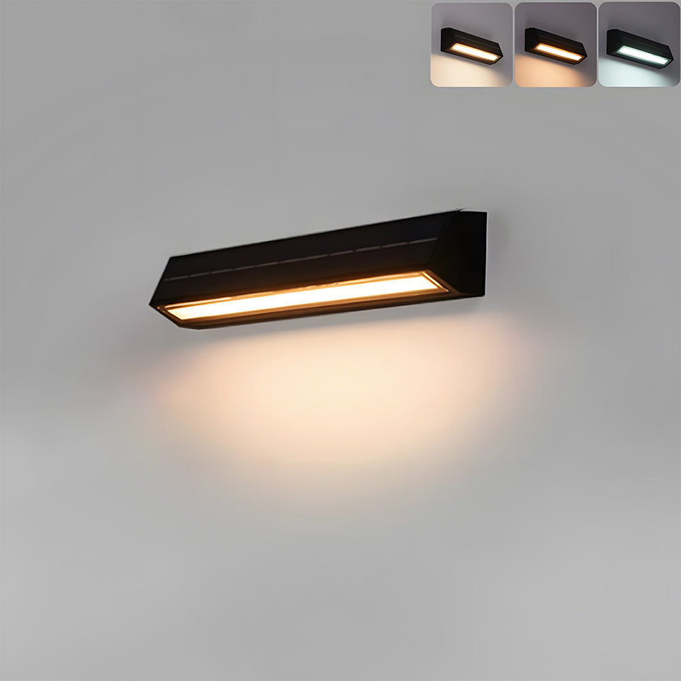 Luminaria Solar Exterior Acrílica IP65