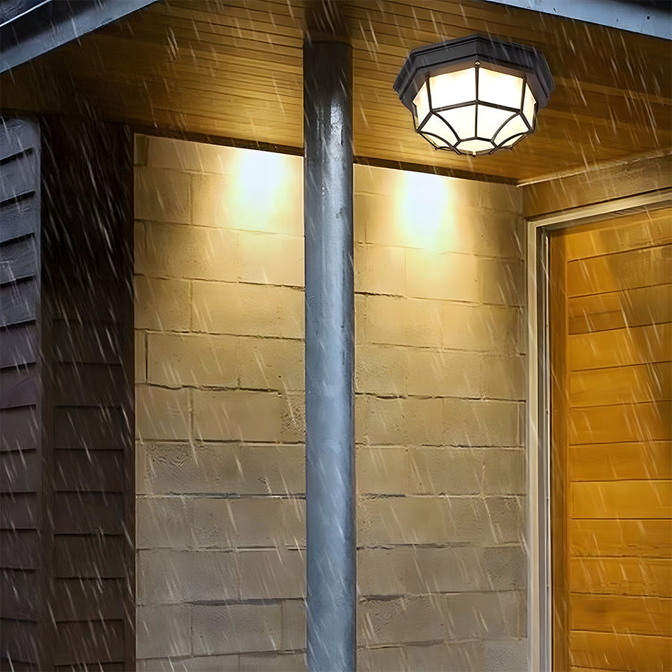 Lámpara Exterior Rústica IP65 Techo