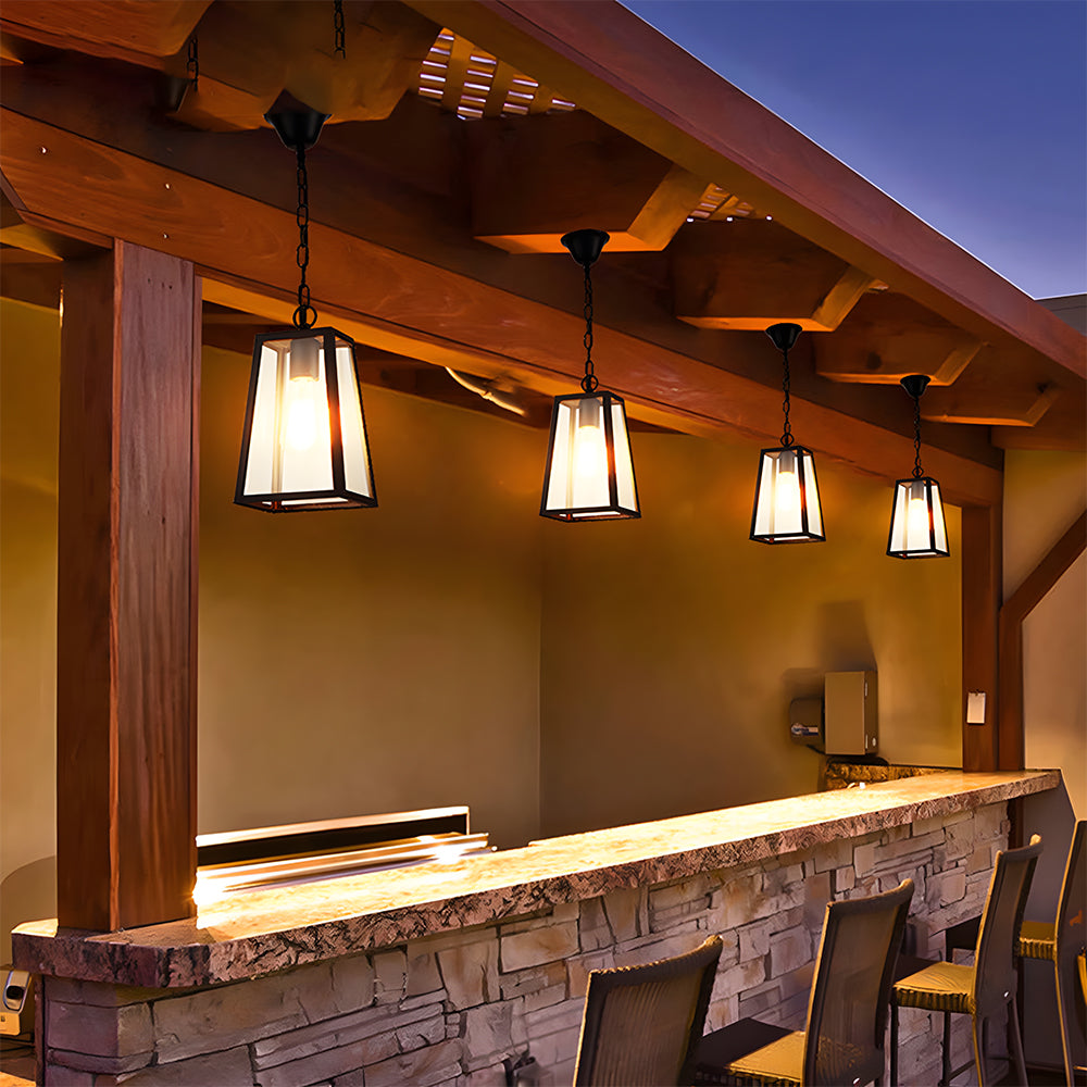 Lámparas Exteriores Vintage Negra IP65