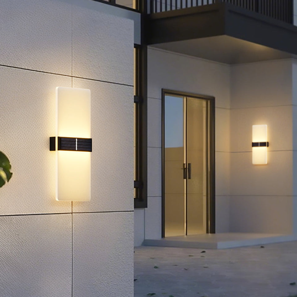 Luminaria Solar LED Exterior Impermeable