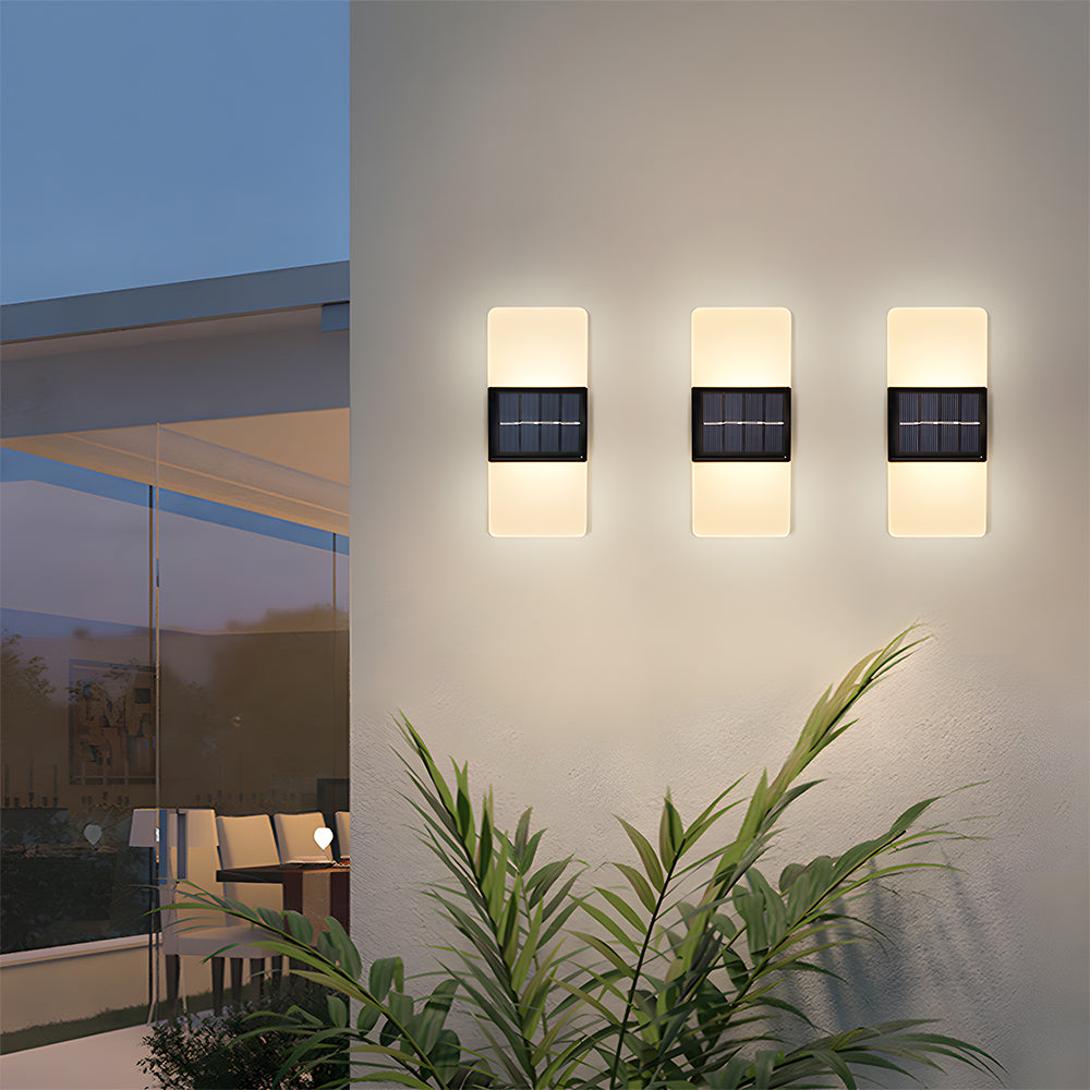 Luminaria Solar LED Exterior Impermeable