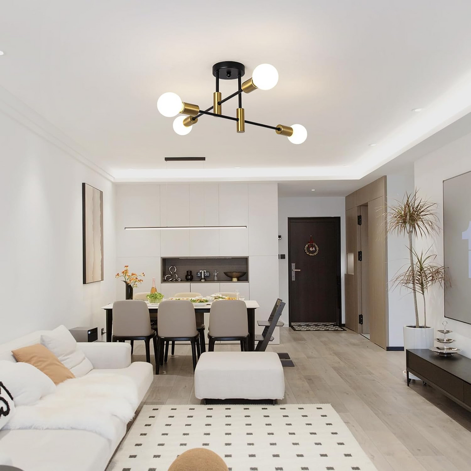 Lámparas de Techo Negras Nórdicas