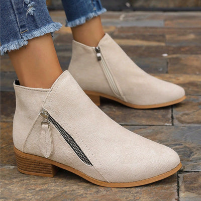 Fiora - Botas vintage de estilo clásico