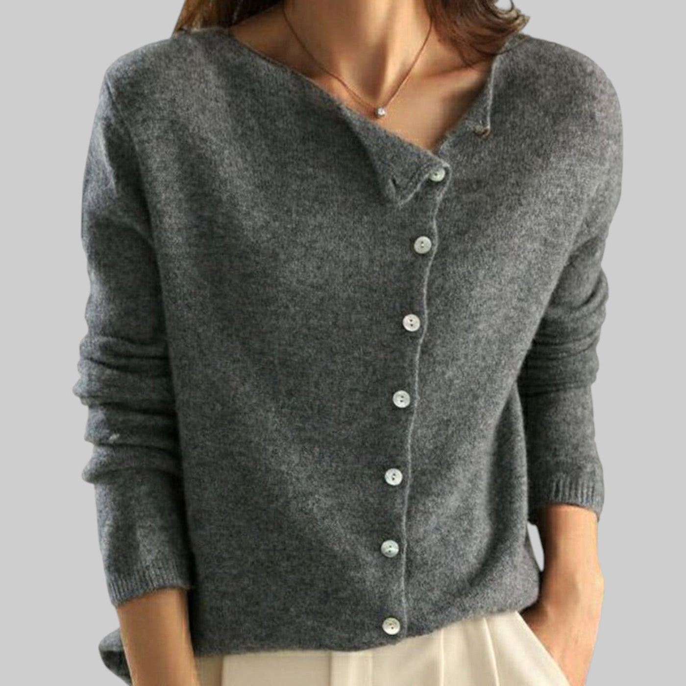 Alfonsa - Elegante chaqueta de punto para otoño/invierno