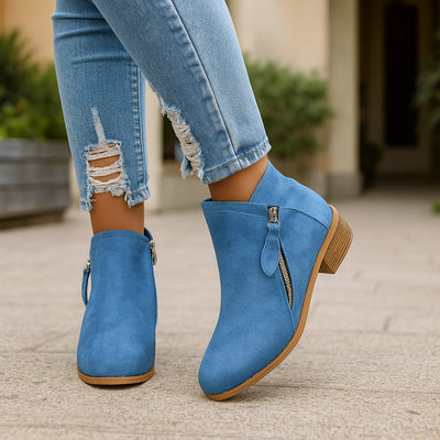 Fiora - Botas vintage de estilo clásico