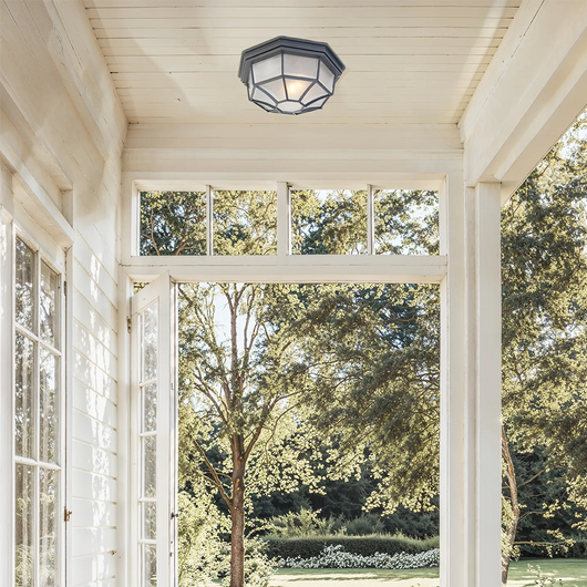 Lámpara Exterior Rústica IP65 Techo