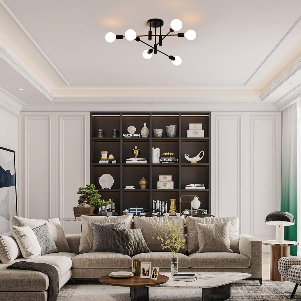 Lámparas de Techo Negras Nórdicas