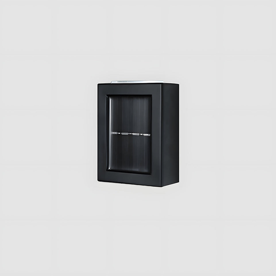 Lámpara Exterior Negro Arriba Abajo