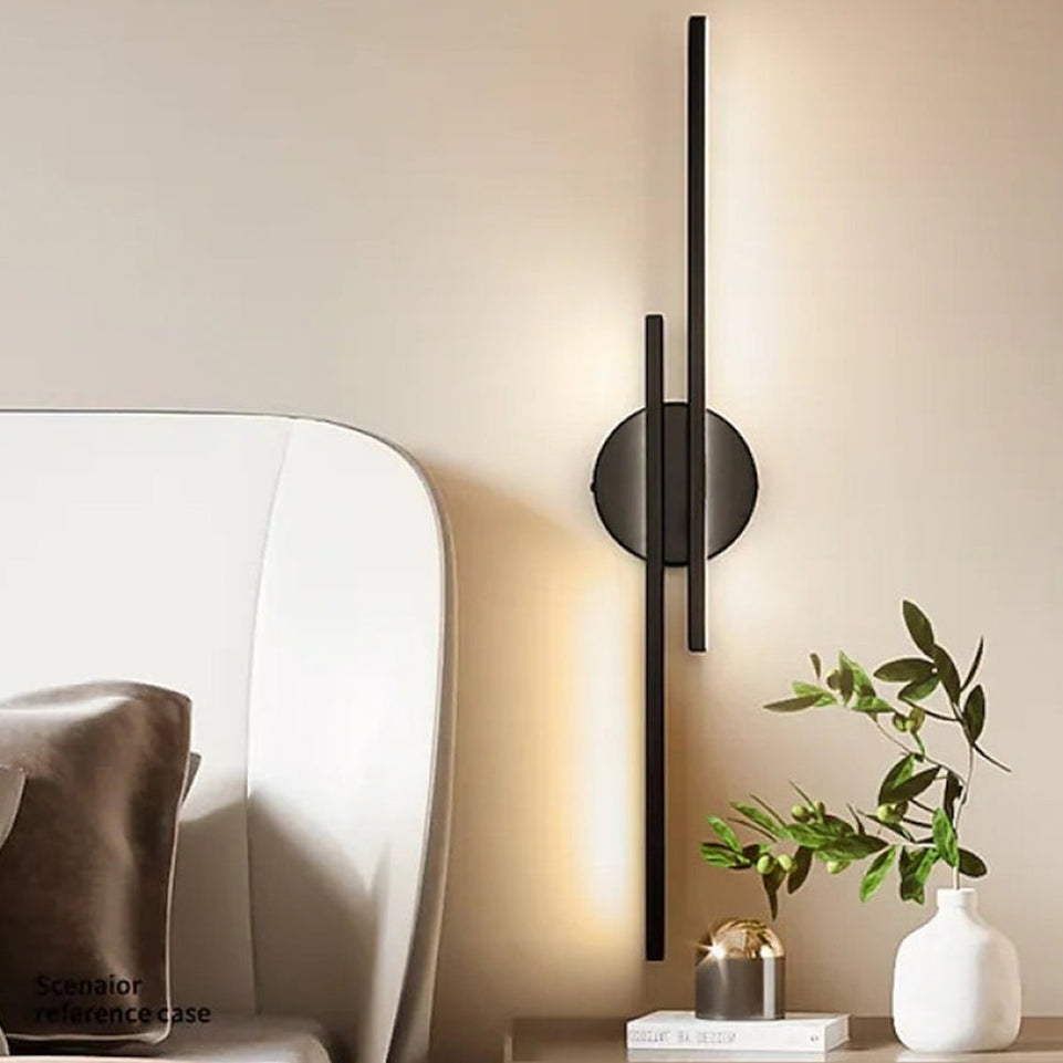 Aplique Hierro LED Moderno Negro