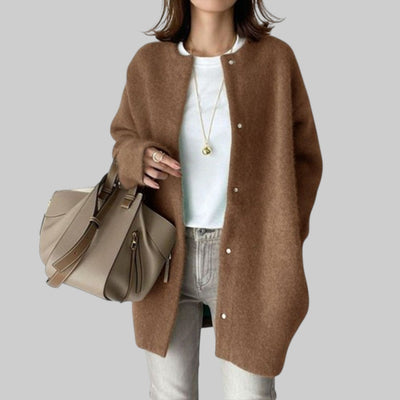 Cárdigan Suave de Lana Grace: Confort y Estilo para Mujer