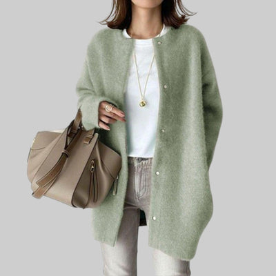 Cárdigan Suave de Lana Grace: Confort y Estilo para Mujer