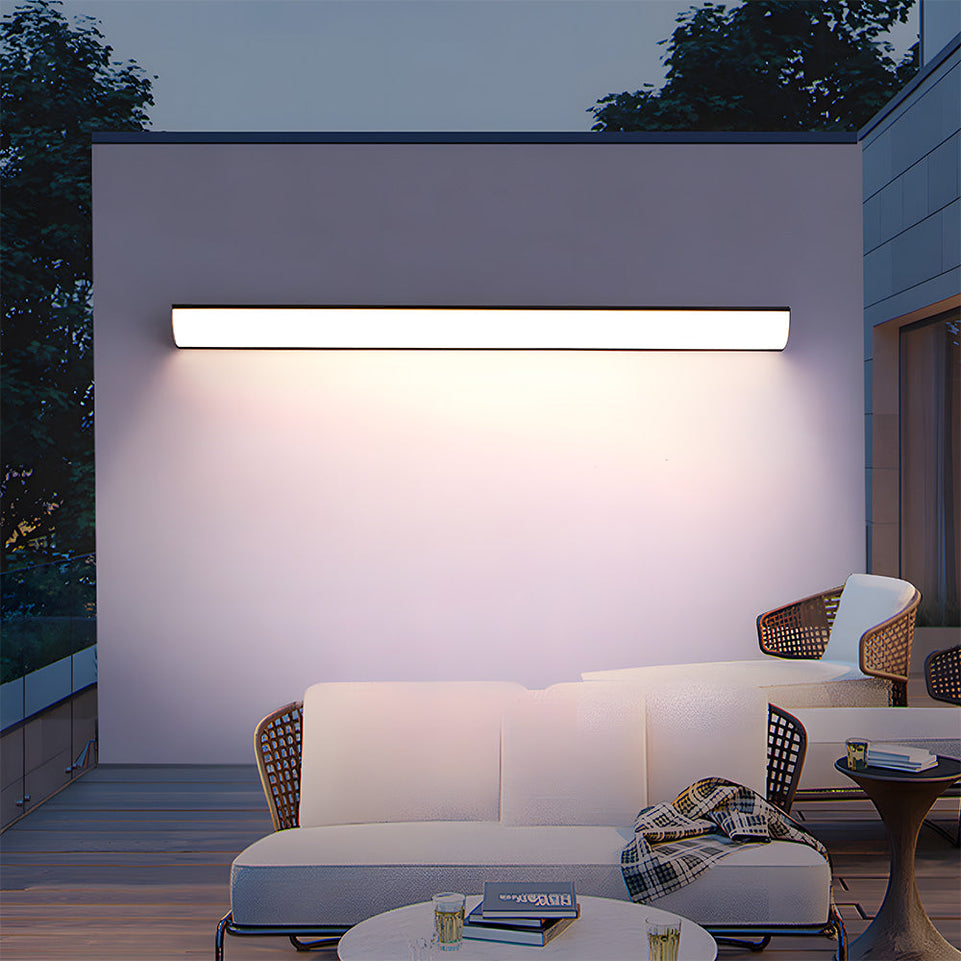 Luminaria Exterior LED Impermeable Minimalista