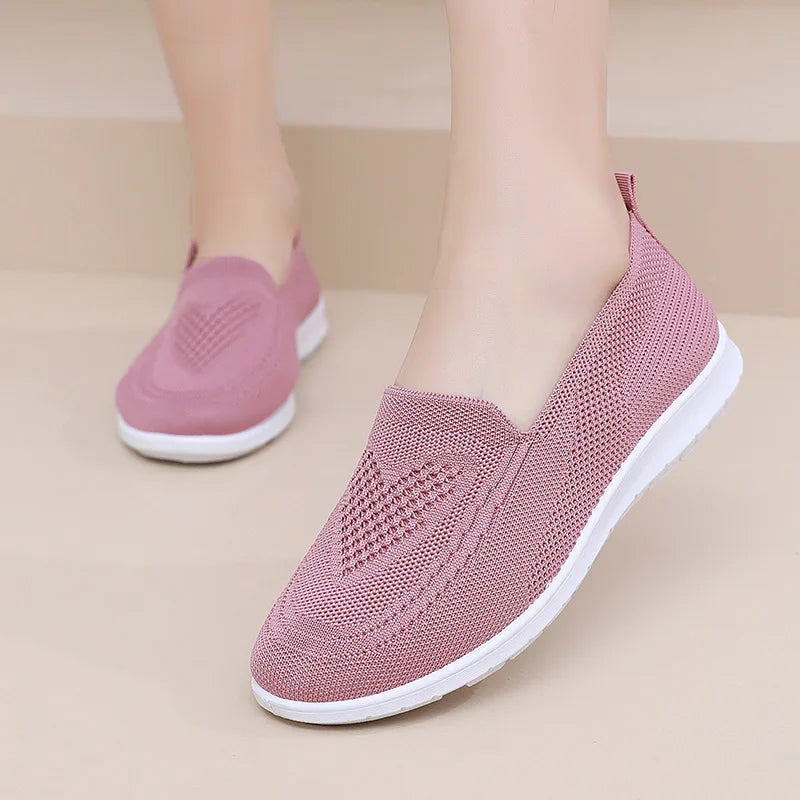 Clara – Zapatillas de Punto Confort