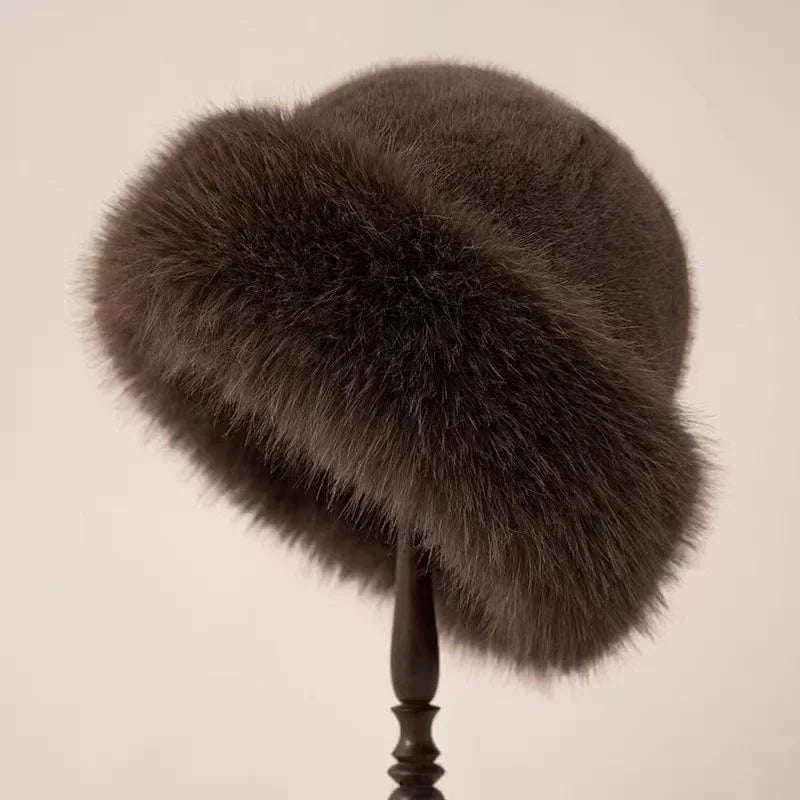 Gorro de Invierno con Pelo Suave