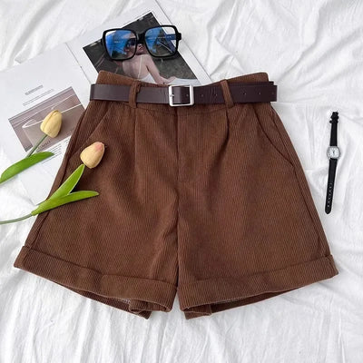 Renata – Shorts de Punto con Cinturón