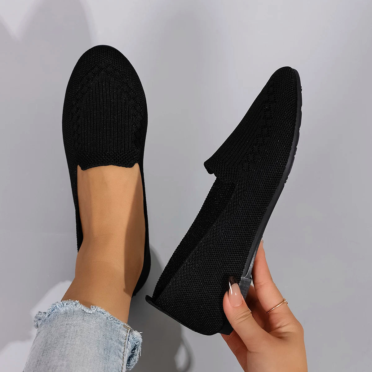 Helena – Mocasines de Punto Confort
