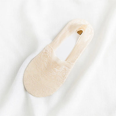 Élise – Pack de 5 Pares de Calcetines Invisibles de Encaje