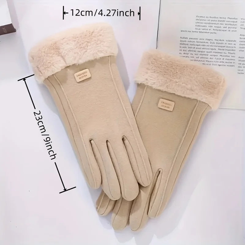 Guantes Elegantes con Forro Suave