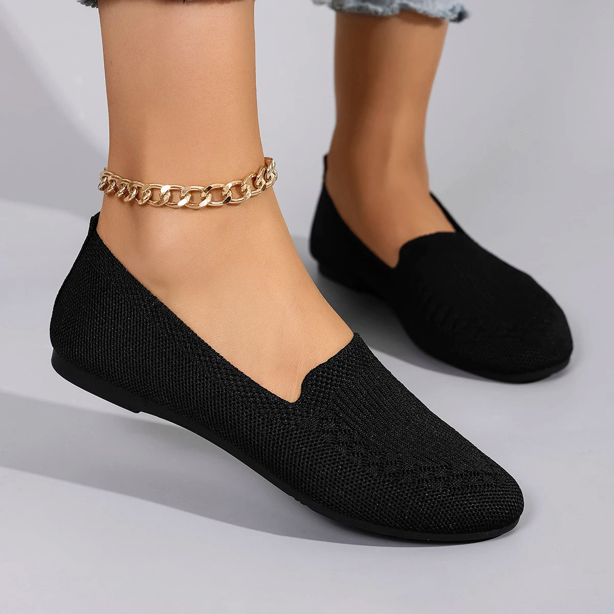Helena – Mocasines de Punto Confort