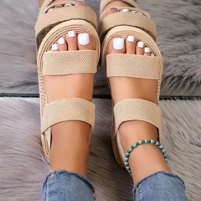 Sofía – Sandalias Planas de Estilo Moderno