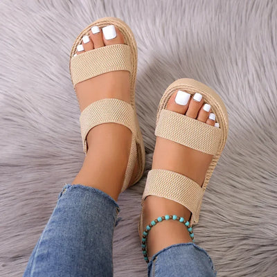 Sofía – Sandalias Planas de Estilo Moderno