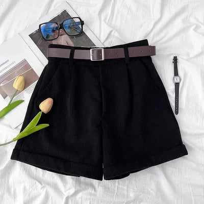 Renata – Shorts de Punto con Cinturón