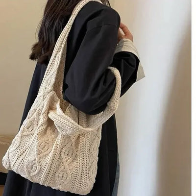 Eldora - Bolso Trenzado Estilo Natural