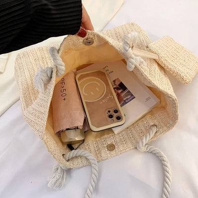 Renata – Bolsa de fibra con diseño versátil y elegante