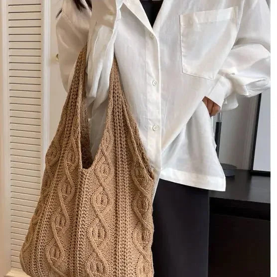 Eldora - Bolso Trenzado Estilo Natural