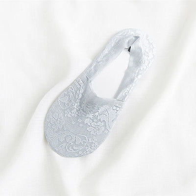Élise – Pack de 5 Pares de Calcetines Invisibles de Encaje