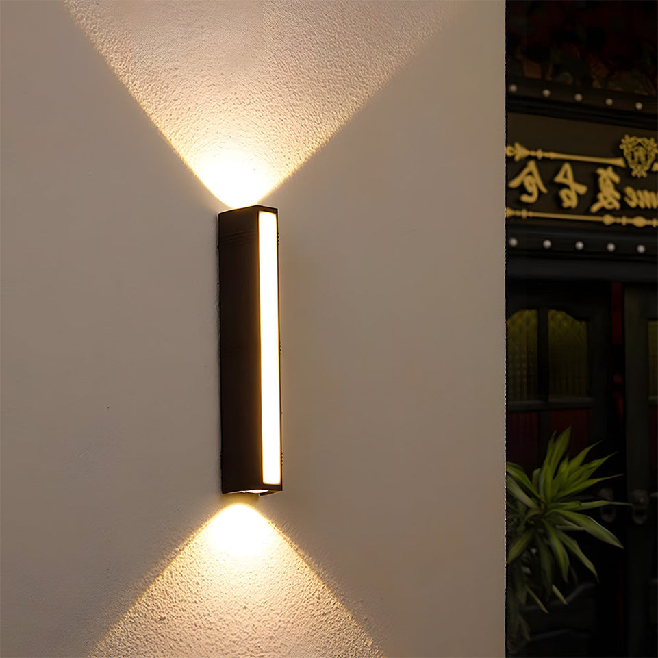 Luminaria LED Exterior Tubo Brillante