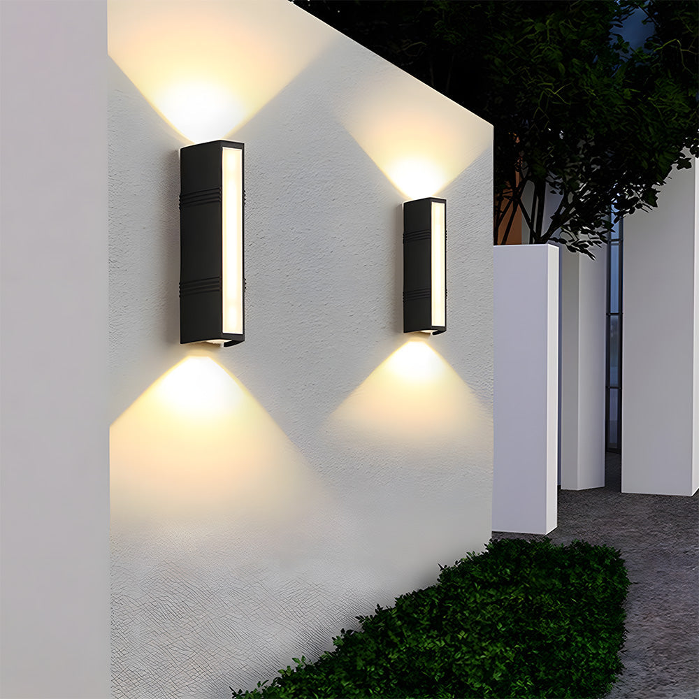 Luminaria LED Exterior Tubo Brillante