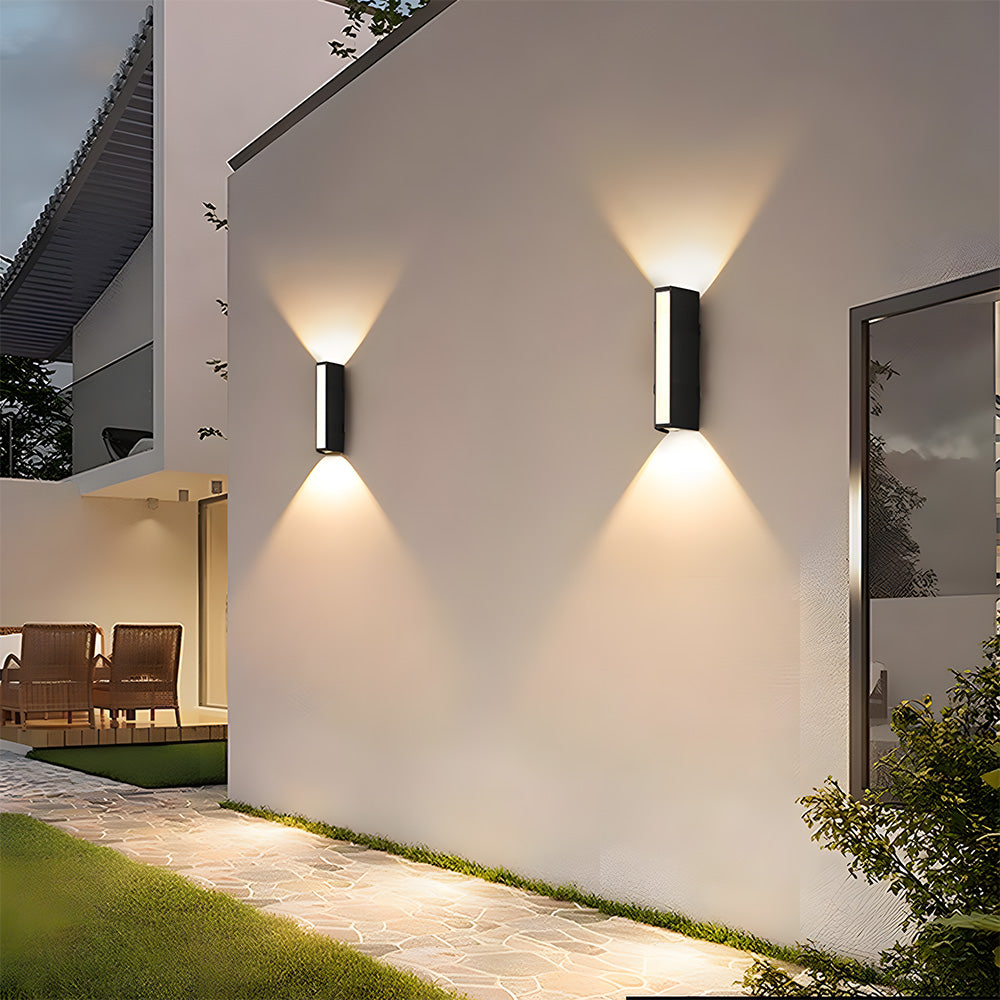 Luminaria LED Exterior Tubo Brillante