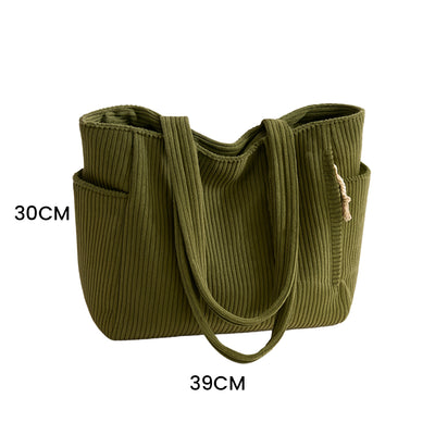 Clara – Bolso Shopper de Pana Elegante