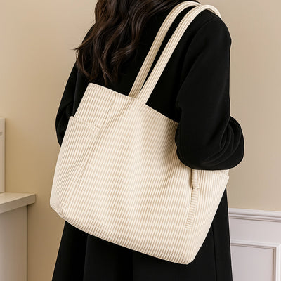 Clara – Bolso Shopper de Pana Elegante