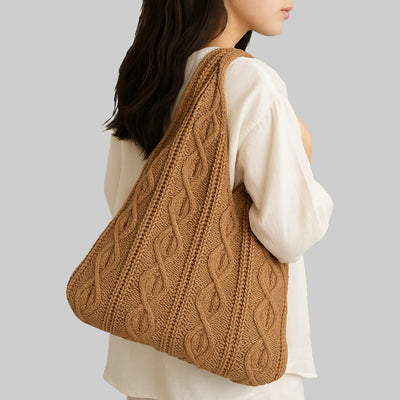 Eldora - Bolso Trenzado Estilo Natural