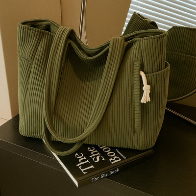 Clara – Bolso Shopper de Pana Elegante