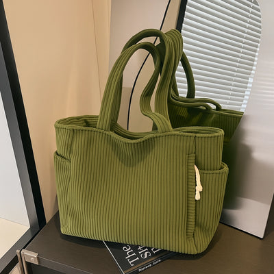 Clara – Bolso Shopper de Pana Elegante