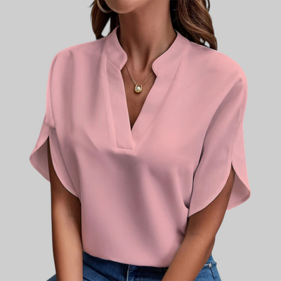 Carla | Chemisier de lujo con cuello en V